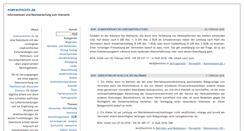Desktop Screenshot of mietrechtsinfo.de
